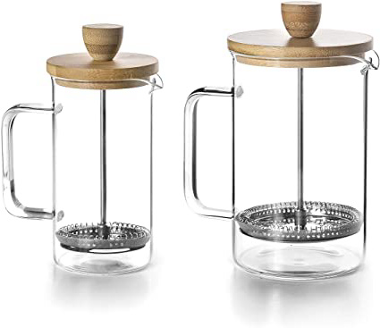Lacor 62163 Cafetera Francesa Wood,