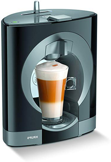 Krups Dolce Gusto Oblo KP1108 - Cafetera de cápsulas, 15 bares de presión, color negro