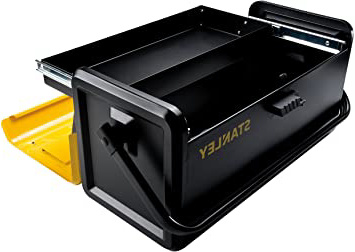 STANLEY STST1-75509 - Caja metalica con bandeja deslizante, 47.1 x 23.6 x 22.7 cm