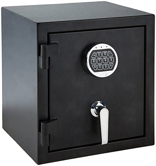 AmazonBasics - Caja fuerte ignífuga, 23.5 l