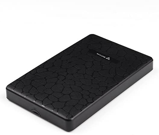 SALCAR Caja con USB 3.0 para Disco Duro Externo HDD de 2.5'' Carcasa para SATA I SATA II SATA III HDD y SSD de 9,5 mm 7 mm 2.5 Pulgadas, Optimizado para SSD, No Requiere Herramientas