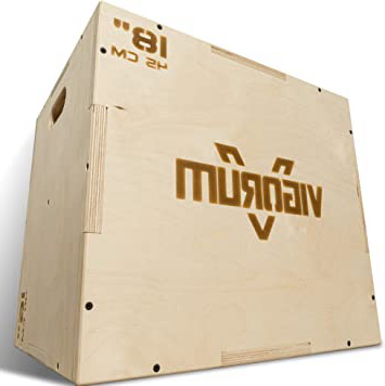Cajón Pliometrico de Madera -