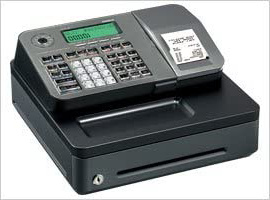 Casio SE-S100S-SIL - Caja registradora