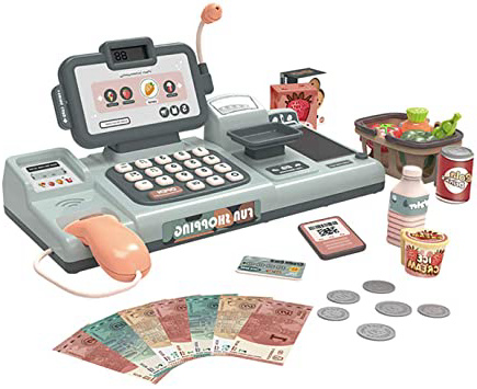 BeebeeRun 25 Piezas Caja Registradora