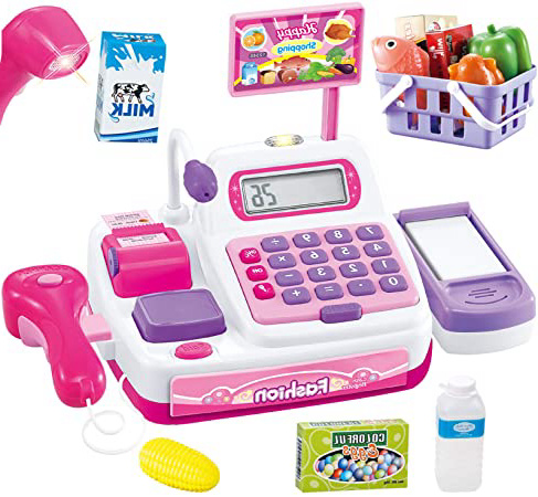 Buyger 34 Piezas Caja Registradora