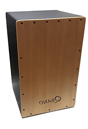 Qbano 7M44M - Cajón flamenco, color madera