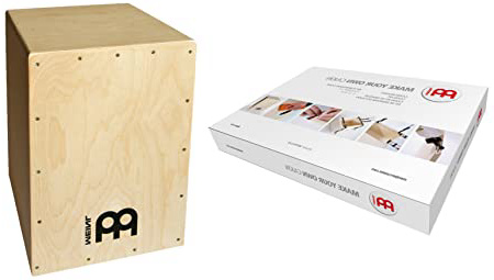 Meinl Percussion MYO-CAJ - Cajón de madera con parche natural, Kit Básico (Natural)