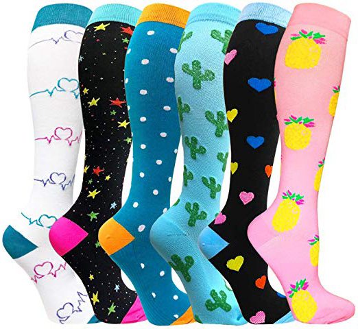 Sooverki Calcetines de lana para mujer y hombre, paquete de 5, suaves, gruesos y cálidos