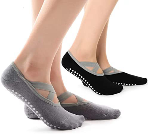 Hually Calcetines Pilates Yoga, 2
