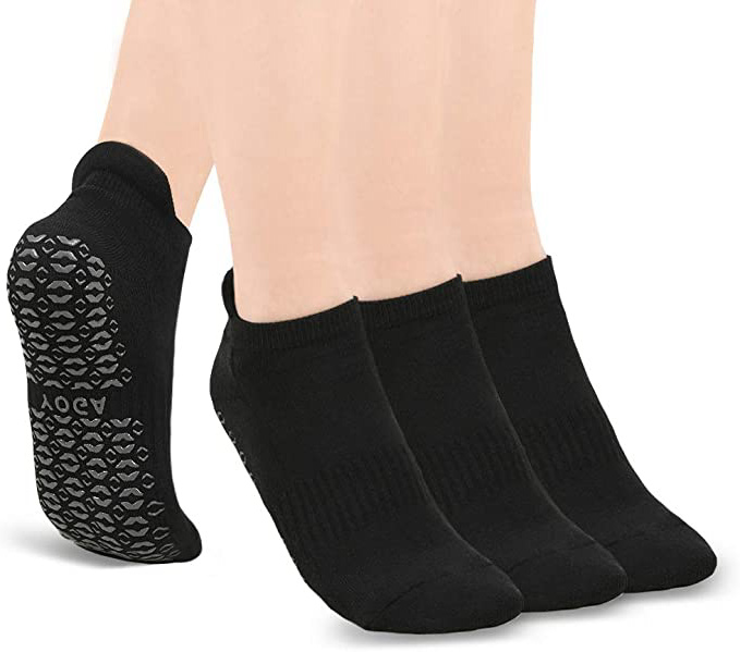 Ridirun Calcetines Pilates Yoga, Calcetines Antideslizantes Mujer Hombre pour Yoga, Pilates, Ballet,Fitness Antideslizantes,EU 35-42