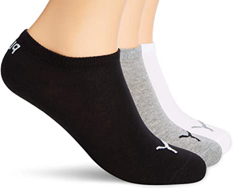 Puma Sportsocken Invisible 3P, Calcetines Unisex adulto, pack de 3