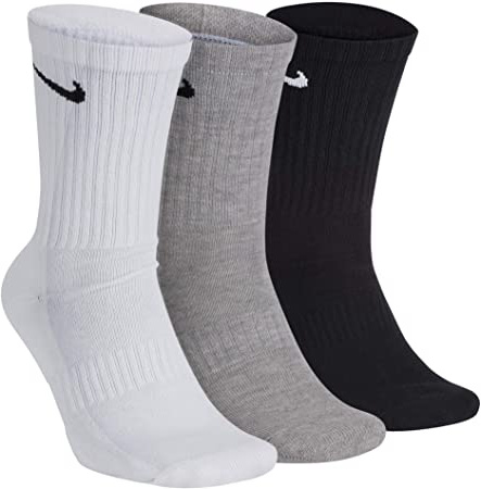 NIKE U Nk Everyday Cush Crew 3pr Socks Hombre