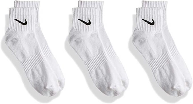 NIKE U Nk Everyday Cush Ankle 3pr Calcetines Hombre