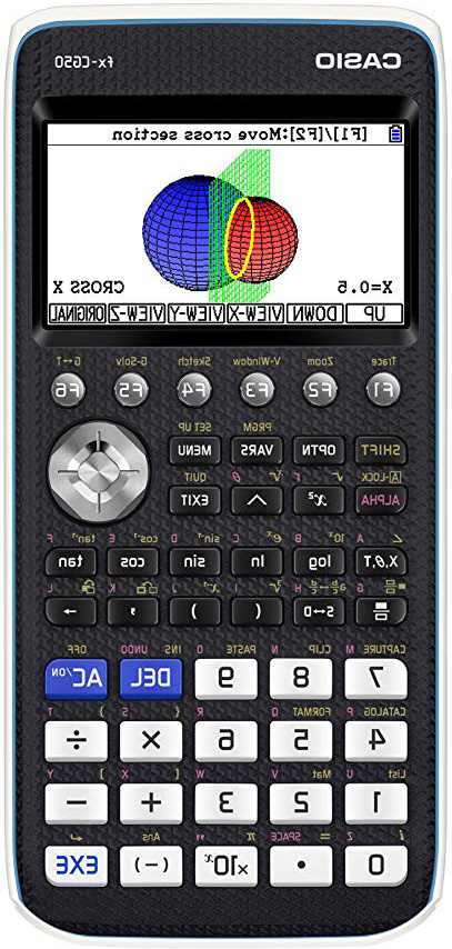 Casio FX CG50 cartón del paquete – Calculadora gráfica con pantalla en color de alta resolución