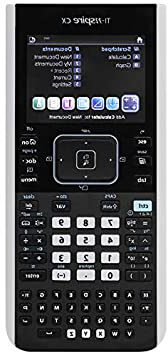 QIA Pantalla de Mano en Color con calculadora gráfica, Memoria 100M 320 * 240 Resolución Incorporado Dibujo batería de Litio Recargable Soporte 3D para el Sat/PSAT/Examen Ap