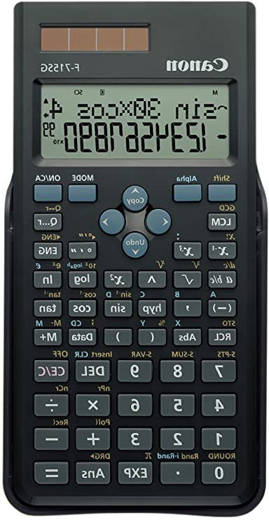 







Calculadora científica Canon F-715SG Negra






