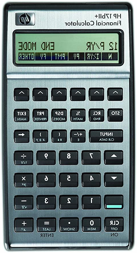 HP 17bII+ - Calculadora (bolsillo, Financiero, Plata, 250+, Botones, LCD)