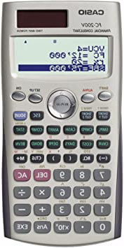 Casio fc-200 V calculadora financiera
