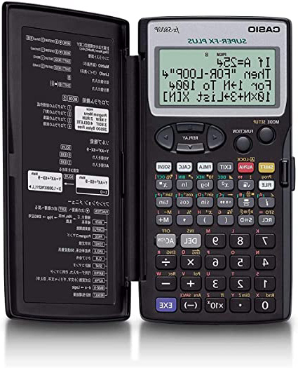 Casio FX-5800P - Calculadora programable, 15.1 x 81.5 x 163 mm, color negro