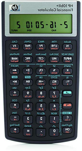 HP 10 BII + - Calculadora financiera - negro