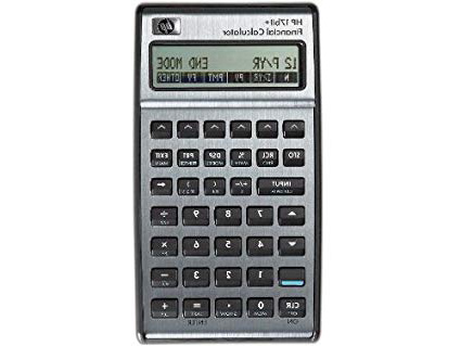 Hewlett Packard HP17BIi+ - Calculadora Financiera, color negro