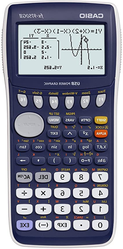 CASIO FX-9750GII - Calculadora gráfica,