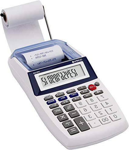 Olympia CPD 425 - Calculadora con impresión, pantalla LCD de 12 dígitos (119,9 x 102,2 x 45,7 mm)