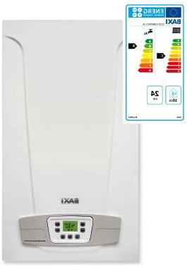 Baxi Eco5 Compact+ - Caldera de gas, 24 kW, ErP, cámara abierta, alimentación a metano