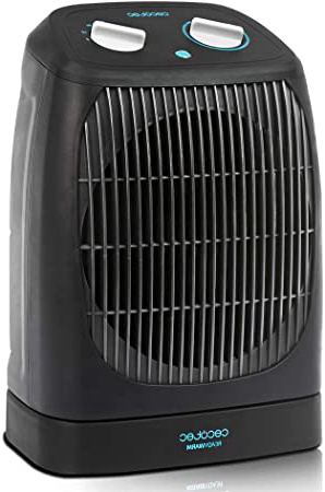 Cecotec Calefactor Vertical Ready Warm 9550 Rotate Force. 3 Modos, Termostato Regulable, Protección sobrecalentamiento, Sensor Antivuelco, Oscilante, 2000 W