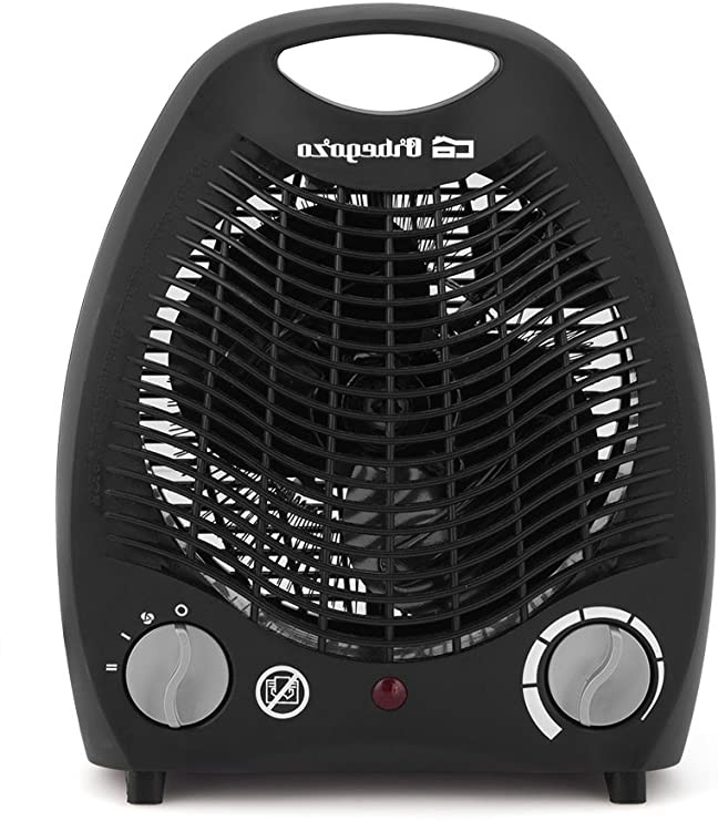Orbegozo FH 5129 Calefactor Compacto, 2 Niveles de Potencia, 3 Modos de Funcionamiento, Termostato Regulable, Función Aire Frío, 2000 W
