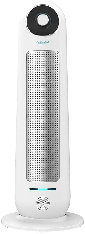 Cecotec Calefactor Cerámico Ready Warm 10000 Top Ceramic. Oscilante, 3 Modos, Termostato Regulable, Sistema Antivuelco, Protección sobrecalentamiento, 2200 W