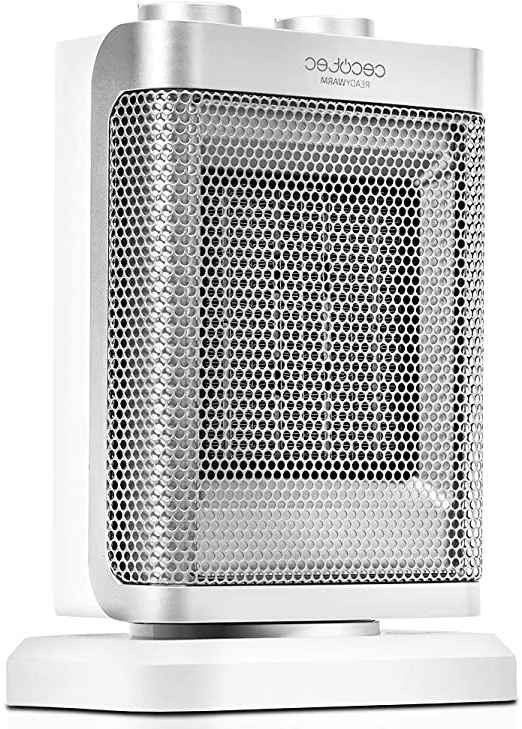 Cecotec Ready Warm 6100 Ceramic Rotate - Calefactor Cerámico Oscilante, 3 Modos, Termostato Regulable, Sistema Antivuelco, Protección sobrecalentamiento, 1500 W