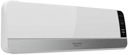 Cecotec Calefactor Cerámico de Pared Ready Warm 5250 Swing Box Ceramic. Pantalla Digital, Oscilación, IPX2, Mando a Distancia, Temporizador, 3 Modos, Protección sobrecalentamiento, 2000 W