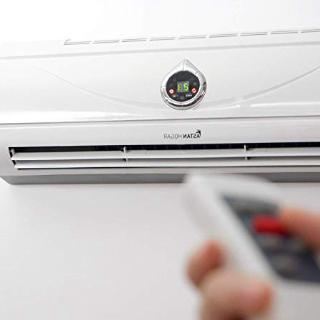Astan Hogar Calefactor Split PTC Cerámico Programable con Mando a Distancia 2000W,