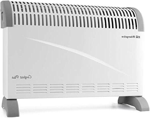 Orbegozo CV 2300 A Convector, 3 niveles de potencia, protección contra sobrecalentamiento, termostato regulable, asas de transporte, 2000 W, Blanco