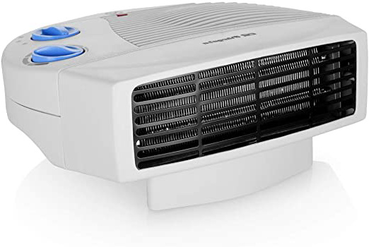 Orbegozo FH 5008 - Calefactor eléctrico con dos niveles de calor y modo ventilador de aire frío, 2000 W, Blanco