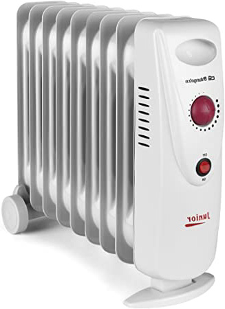 Orbegozo RO 1210 C – Radiador de aceite mini, potencia de 1200 W, construcción modular y diseño compacto en color blanco