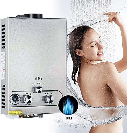 







IDABAY Calentador de Agua de Gas, Gas Butano para Toda la Casa Baño al Aire Libre Ventilación Directa sin Tanque 1200W







