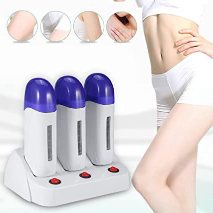 Roll-On Calentador de Cera, Tibia Aparato Calentador Eléctrico de Cera, Depilación Para Bellaza,Regalo para Mujeres (# 3)