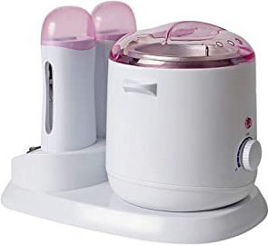Cera de depilación con rodillo de doble asiento 3 en 1 cera especial máquina de cera caliente combinación 800ml cera de fusión de horno único