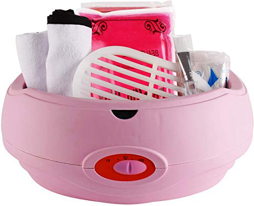 Forever Speed Calentador de parafina baño Cera de parafina Calentamiento Rápido y accesorios parafina Starter Juego de color Rosa