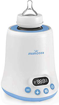 Calienta Biberones, Eccomum 6 en 1, Calentamiento Ultrarrápido, Descongelado y Esterilizador para Leche Materna/Fórmula/Potitos, LED, Temporizador, Apagado Automático