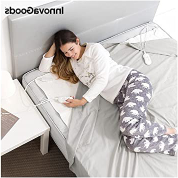 InnovaGoods IG114673 - Calientacamas electrico doble, 60 W