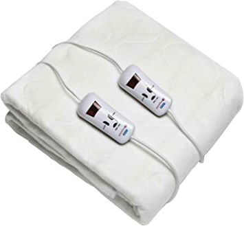 Pekatherm UP210DF - Calientacamas Doble de Poliéster, Gama Media, 150 x 160 cm | Calientacamas Eléctrico | Calienta Camas