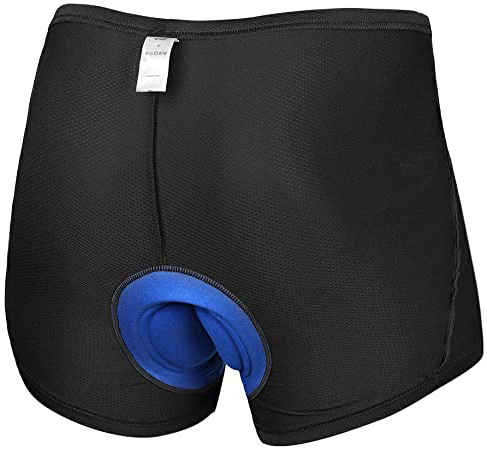 SKYSPER Calzoncillos Ropa Interior Ciclismo para Hombres Culote Pantalones Cortos Deportivos Gel 3D Acolchada para MTB Ciclismo Bicicleta al Aire Libre Transpirable Secado Rápido