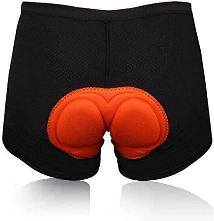 SwampLand Pantalones Cortos Ciclismo para Hombre 3D Gel Ropa Interior de Bicicleta MTB Acolchado Calzoncillos Cortos,XS-XXXL