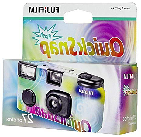 Fujifilm QuickSnap VV EC - Cámara desechable con Flash (Importado)