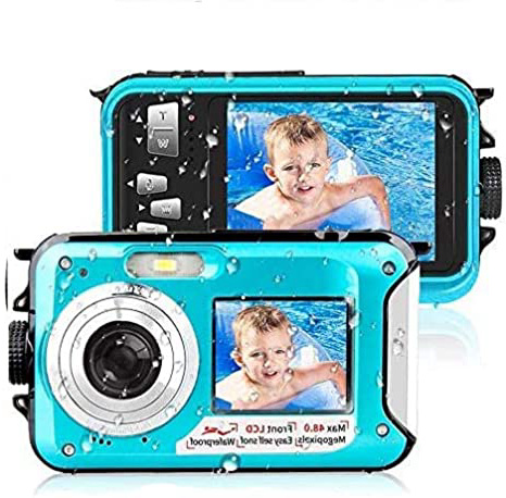 Camara Acuatica Sumergible 2.7K 1080P