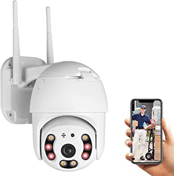 Cámara de Seguridad WiFi Exterior,