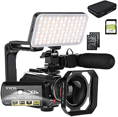 ORDRO Videocámara 4k Cámara de